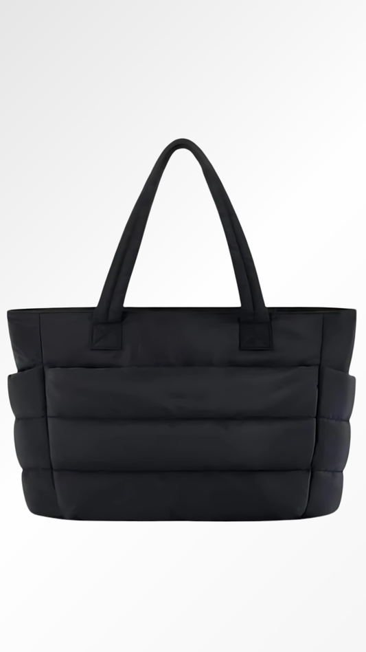 Puffy tote bag