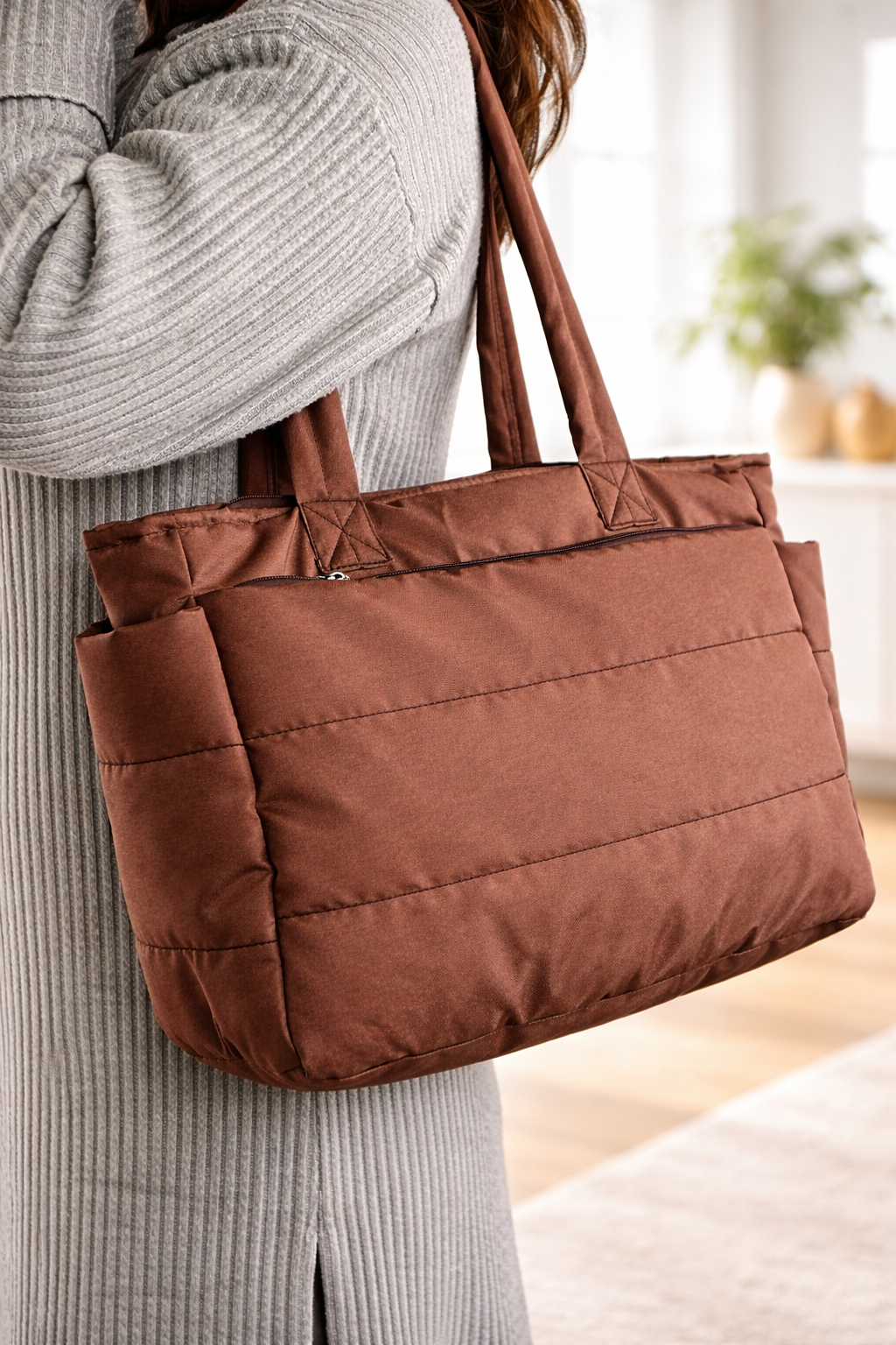 Luxurious Puffy Bag