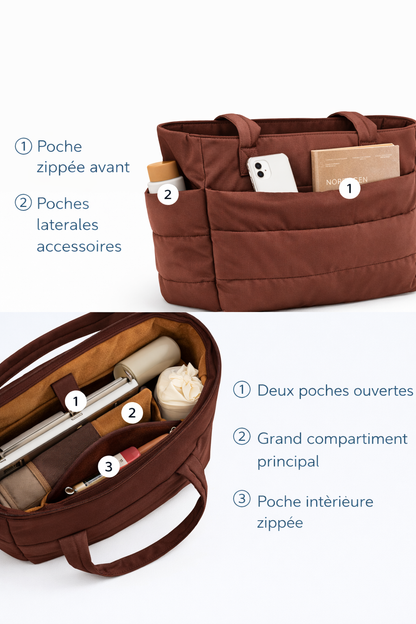 Luxurious Puffy Bag